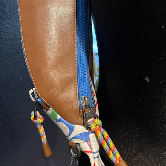 Authentic PRIDE coach rainbow bum bag.  Like new! - Picture 6 of 10